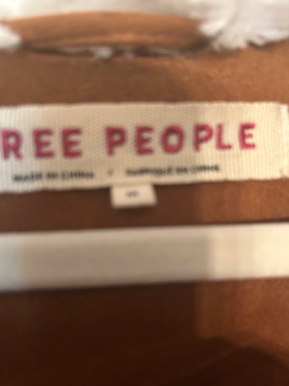 Free People Cream Faux Shearling Teddy Jacket - Picture 2 of 4